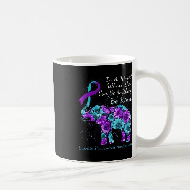 Mug Sensibilisation à la prévention du suicide Tournes (Droite)