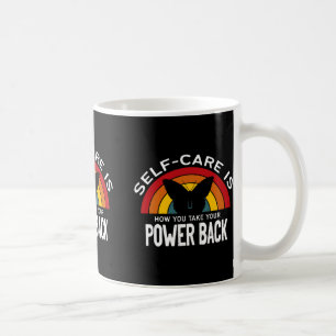 Mug Sensibilisation à la santé Les autosoins prennent