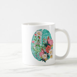 Mug Sensibilisation à la santé mentale du cerveau huma