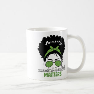 Mug Sensibilisation à la santé Messy Bun Problèmes de