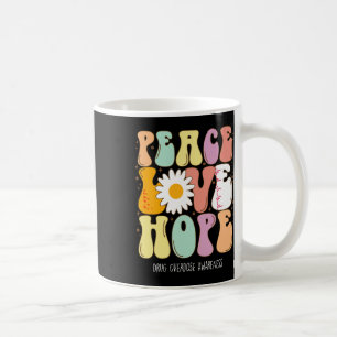 Mug Sensibilisation à la surdose de drogue Paix Amour