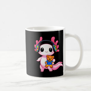 Mug Sensibilisation à l'autisme axolotl animal mignon 