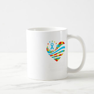 Mug Sensibilisation à l'autisme Femme Cœur Soutien Enf
