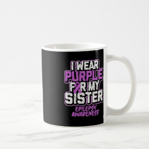 Mug Sensibilisation à l'épilepsie Je porte le violet p