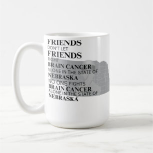 Mug Sensibilisation au cancer du cerveau dans le Nebra