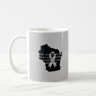 Mug Sensibilisation au cancer du cerveau dans le Wisco
