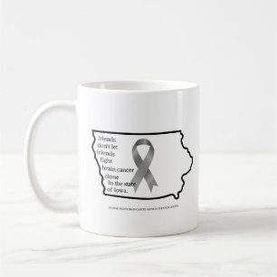 Mug Sensibilisation au cancer du cerveau en Iowa