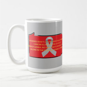Mug Sensibilisation au cancer du cerveau en Pennsylvan