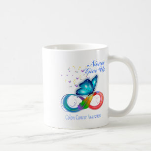Mug Sensibilisation au cancer du côlon papillon