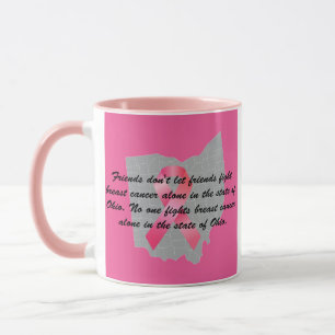 Mug Sensibilisation au cancer du sein dans l'Ohio