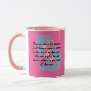 Mug Sensibilisation au cancer du sein en Géorgie