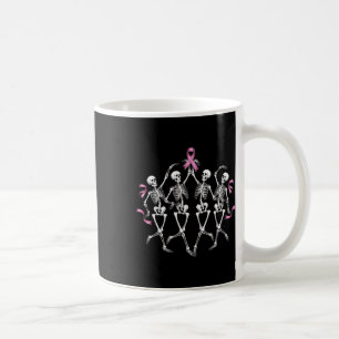 Mug Sensibilisation au cancer Squelette Danser Coûts d