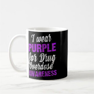 Mug Sensibilisation au surdosage de drogue Je porte du