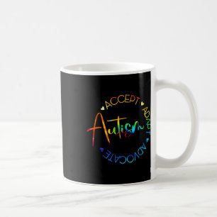 Mug Sensibilisation sur l'autisme Accepter Adapt Advoc