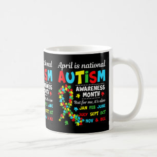 Mug Sensibilisation sur l'autisme - Avril est Prix nat