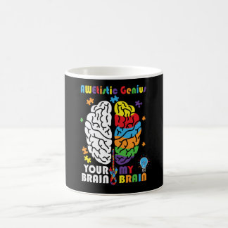 Mug Sensibilisation sur l'autisme Awetisan Genius Cerv