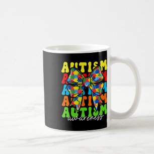 Mug Sensibilisation sur l'autisme Coquette Bow Hommes