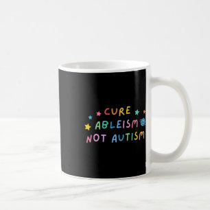 Mug Sensibilisation sur l'autisme Traite Ableisme Pas