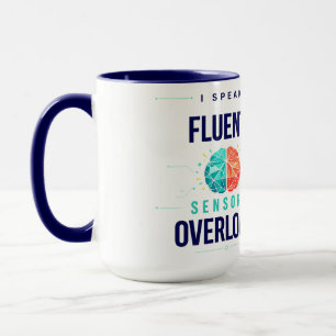 Mug Sensory Overload Modern Neurodivergent Awareness