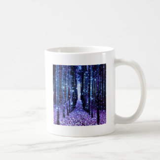 Mug Sentier magique de la forêt violet bleu
