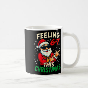 Mug Sentiment Drôle 67 Ce Noël Six Sept Mème Enfant