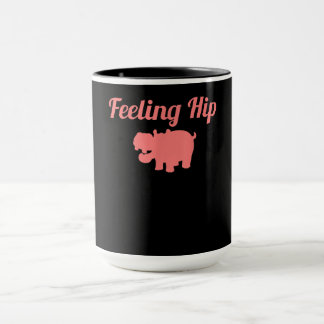 Mug Sentiment Hip Hippopotamus Drôle Hippo Cadeaux Enf