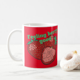Mug SENTIR BERRY BONNE fraise drôle fruits