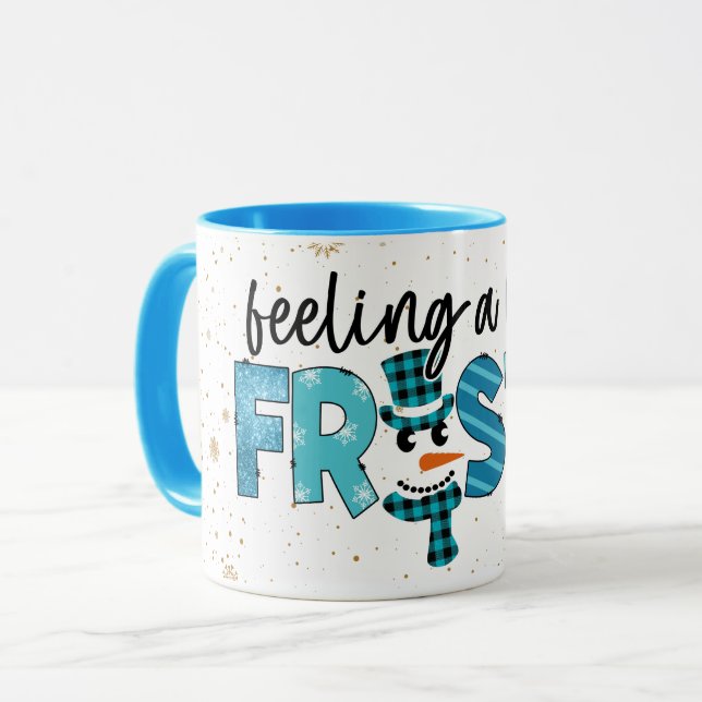 Mug Sentir Une Personnaliser Un Peu Froide (Devant gauche)