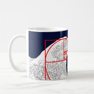Mug Séquence Fibonacci et la Grande Vague