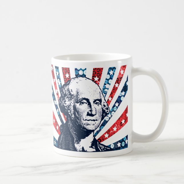 Mug séquin george washington (Droite)