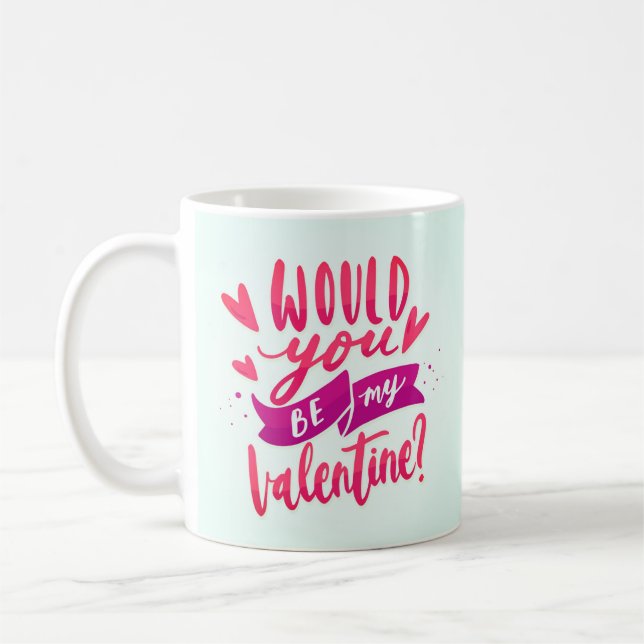 Mug Serais-Tu Ma Valentine ? (Gauche)