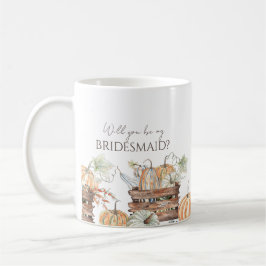 Mug Seras-Tu Ma Demoiselle D'Honneur Décor D'Automne