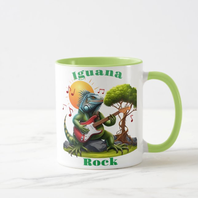 Mug Serenade couché de soleil sur les rochers de repti (Droite)