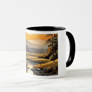 Mug - Serene Nature Inspiré Coffee Cup