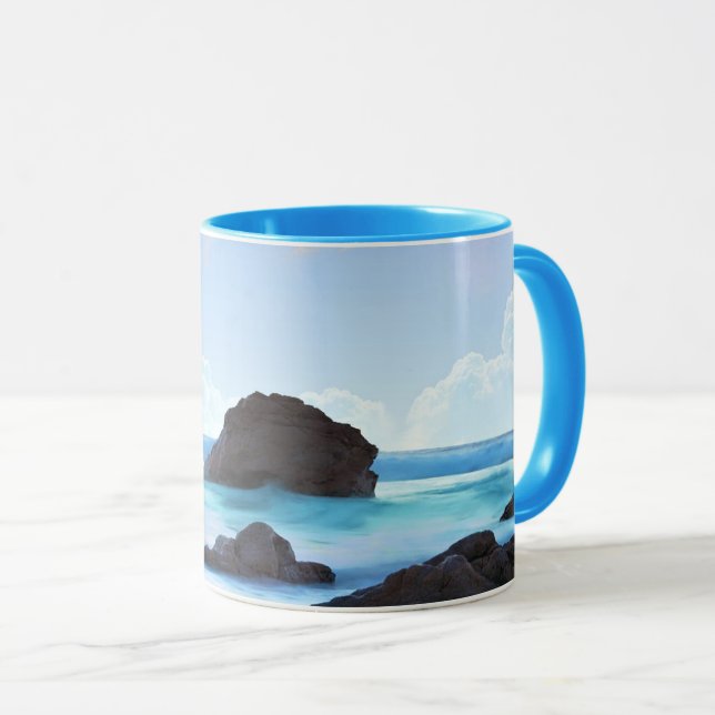 Mug Sérénité, calme, belle (Devant droit)