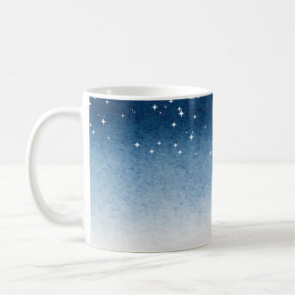 Mug Sérénité Dégradé Bleu Étoilé