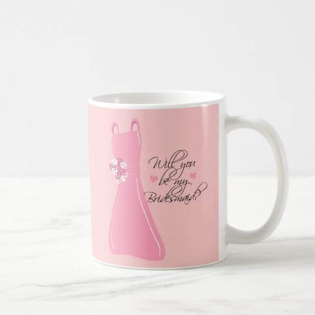 Mug "Serez-vous ma demoiselle d'honneur ? " (Droite)