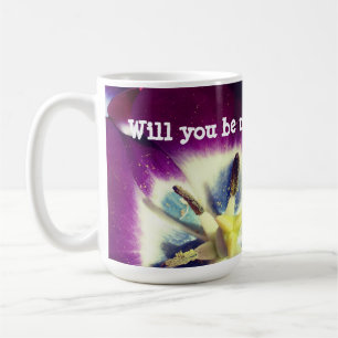 Mug Serez-vous ma fille aux fleurs, Floral Mu