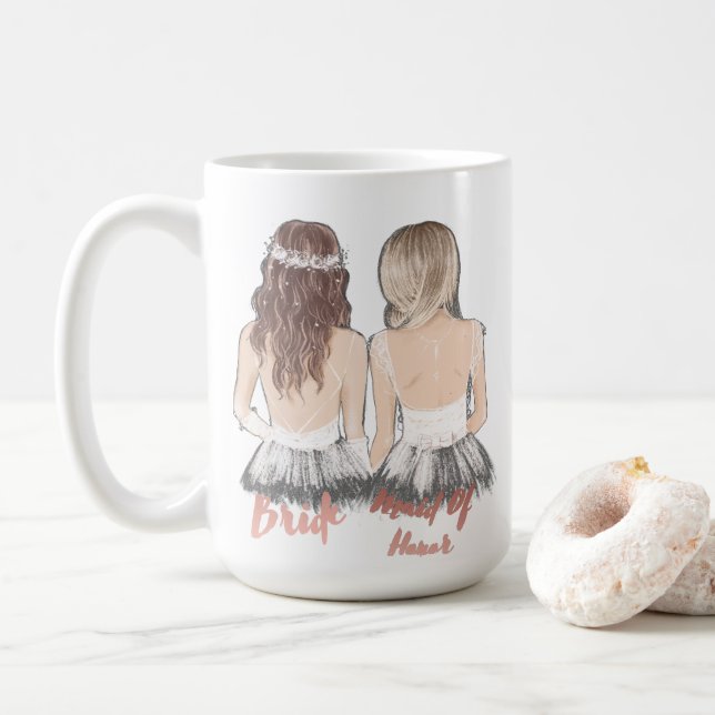 Mug Serez-Vous Ma Fille D'Honneur ? (Avec donut)
