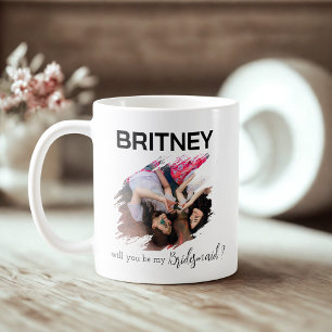 Mug Serez-vous mes serveuses d'honneur cadeaux de prop