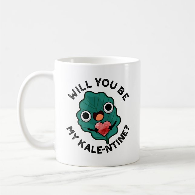Mug Serez-Vous Mon Jeu De Saint-Valentin Drôle De Kale (Gauche)