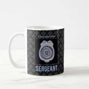 Mug Sergent aux Félicitations de promotion du départ