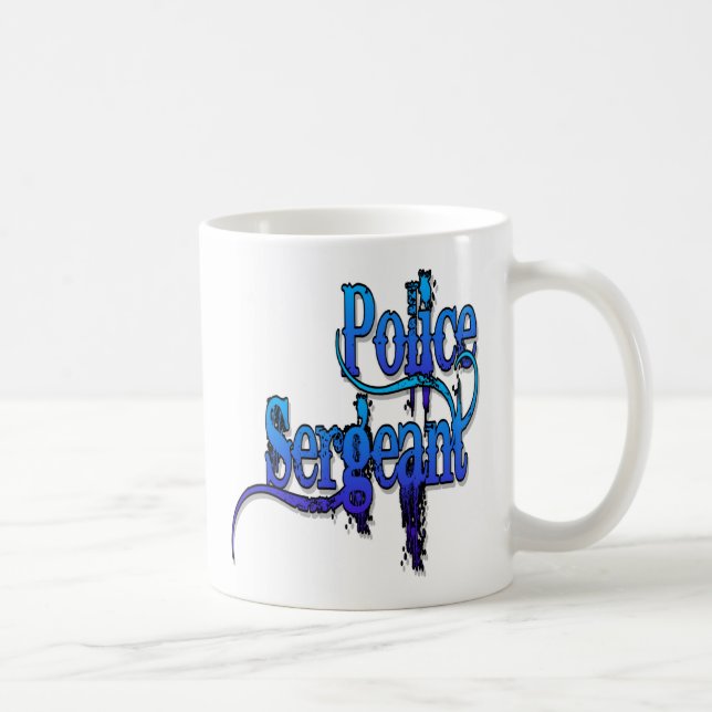 Mug Sergent de police (Droite)
