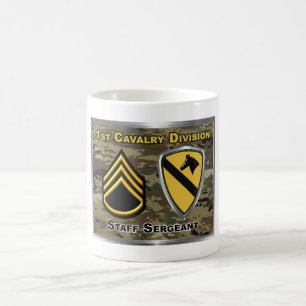 Mug Sergent d'état-major de la 1re division de cavaler