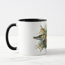 Mug Série aquarelle : Pike