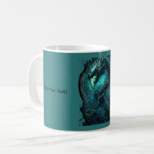 Mug Serpent Cyberpunk de Bobine Spectrale Sombre