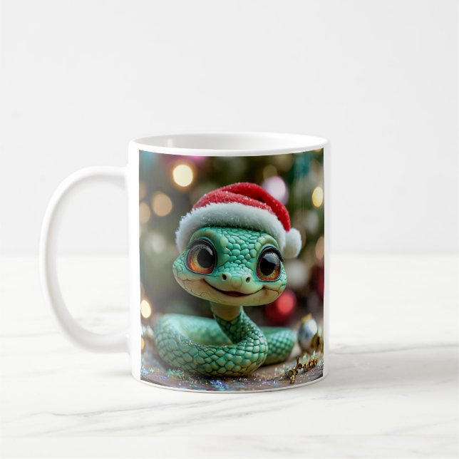 Mug Serpent de Noël (Gauche)