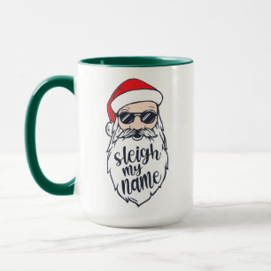 Mug Serrer mon nom Père Noël Noël