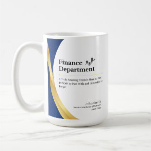Mug Service des finances personnalisé