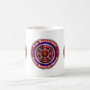 Mug Service d'incendie commémoratif spécialement conçu